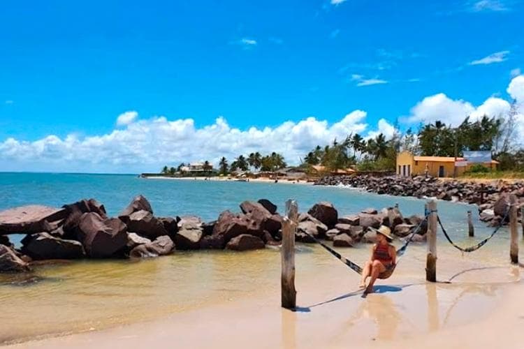 Praia do Saco e Lagoa dos Tambaquis